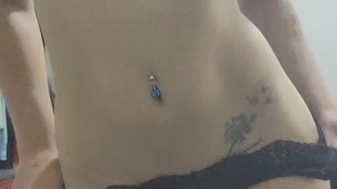 Short and sweet strip tease