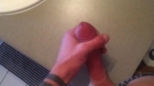 Just a guy fapping his dick off