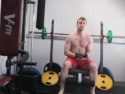 Me doing a Workout lifting Olympic weights 10/16