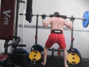 Me doing a Workout lifting Olympic weights 14/16