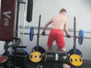 Me doing a Workout lifting Olympic weights 2/16