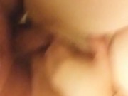 Straight sex leads to creampie 6/16