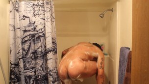 Showering the piss off of my body