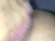 Latina masterbating while daddy is cooking