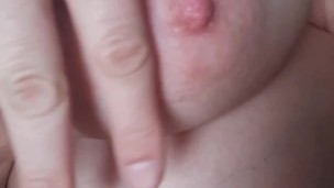 Orgasm by nipple play