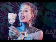 AMSR  licking sucking - More on ASMR katz FREE Youtube - Check it 1/16