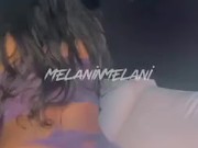 Cute black girl twerks on Snapchat  OF-MelaninMelani 10/16