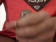 LongStrong Stroking Big Black 10 inch Dick Cumshot