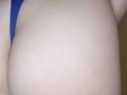 My girlfriend trying on sexy lingerie and thongs, quarantined video! 15/16