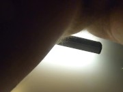 Tagging a Babysitter's Hairy Pussy