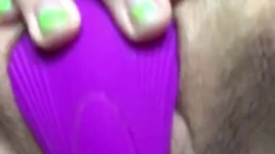 Horny kinky princess playing with herself 