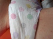 Wetting My Pull Up and Using My Dildo To Get Your Cummies 13/16