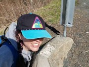 Roadside Piss While Traffic is Passing By 13/16