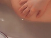 Bath time solo play - Screenshot 14 of 16 - Nipple Play