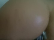 Trying so hard not to cum in my gf while she bounces her round ass 5/16