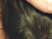 Step Sister Deepthroat During Fun Chat on SnapChat Gets Facial 5/16