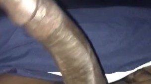Big dick jacking off