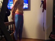 Dream come true for this sissy tied to bed post by a beautiful women 5/16