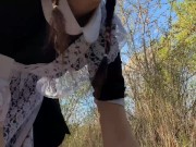 школьницу в кустах выебал учитель и случайно кончил в киску - Screenshot 14 of 16 - Russian Teen
