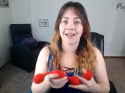 Doc Johnson Kinky Red Weighted Anal beads