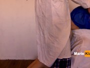 Doctor fucked and cum in mouth, forget on COVID-19, suck a cock and relax 14/16