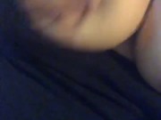 Bbw Showing off and playing with big boobs