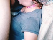 Facefucked against a chair for sloppy ORAL CREAMPIE #2 14/16