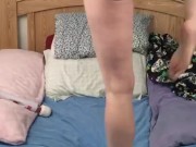 Smoking  and cumming hard! Grinding on that clit 6/16