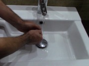 We wash our hands with soap and frequently. Make it fun 1/16