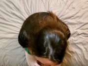 School girl gives hot blowjob and gets fucked hard   3/16