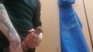 Jerking off 
