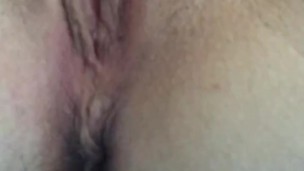 Had to finger my super wet and horny teen pussy just before my period start