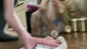 Pissing my tights and panties 