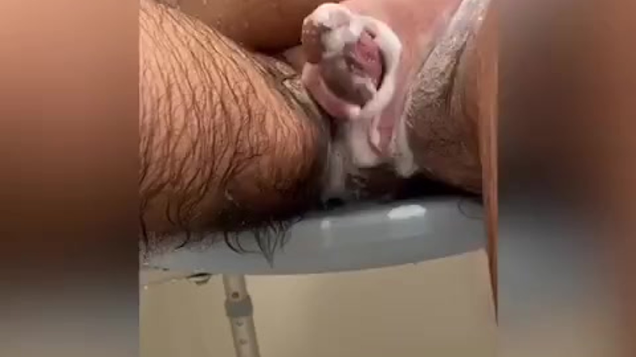 Disabled Guy Gets Cock Stroked In The Shower Until He Cums - More Videos On OnlyFans - Free Sex Video - RedTube