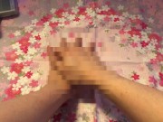 Practicing self love by holding my own hands (CENSORED) 13/16