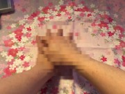 Practicing self love by holding my own hands (CENSORED) 15/16