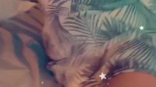 Little cute dress with nipple flash
