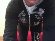 Watching porn playing with flesh light 1/16