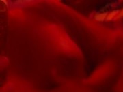 Shari all in red