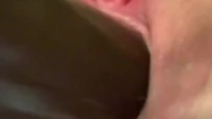 Big Black Dildo Masturbation 