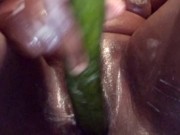 Black milf masturbating outdoors 13/16