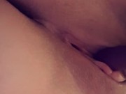 Teasing my pussy