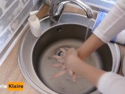 sang a song about the importance of washing hands - #SCRUBHUB 6/16