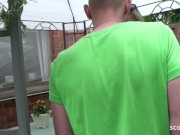 German Mother Seduce to Public Fuck on Party by Guy 3/16