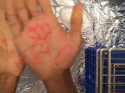 Cleans Hands Free of and . 9/16