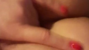 Playing with my tight wet pussy masturbation 