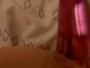 Blonde teen is Horny after college 