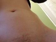 Putting on a pad and having a nice little tingly tinkle 13/16