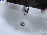 Diligently Washing Husband's Hands and He Washes My Hands #SCRUBHUB 16/16