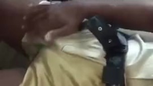Scottie Coxx jerks off in cop costume